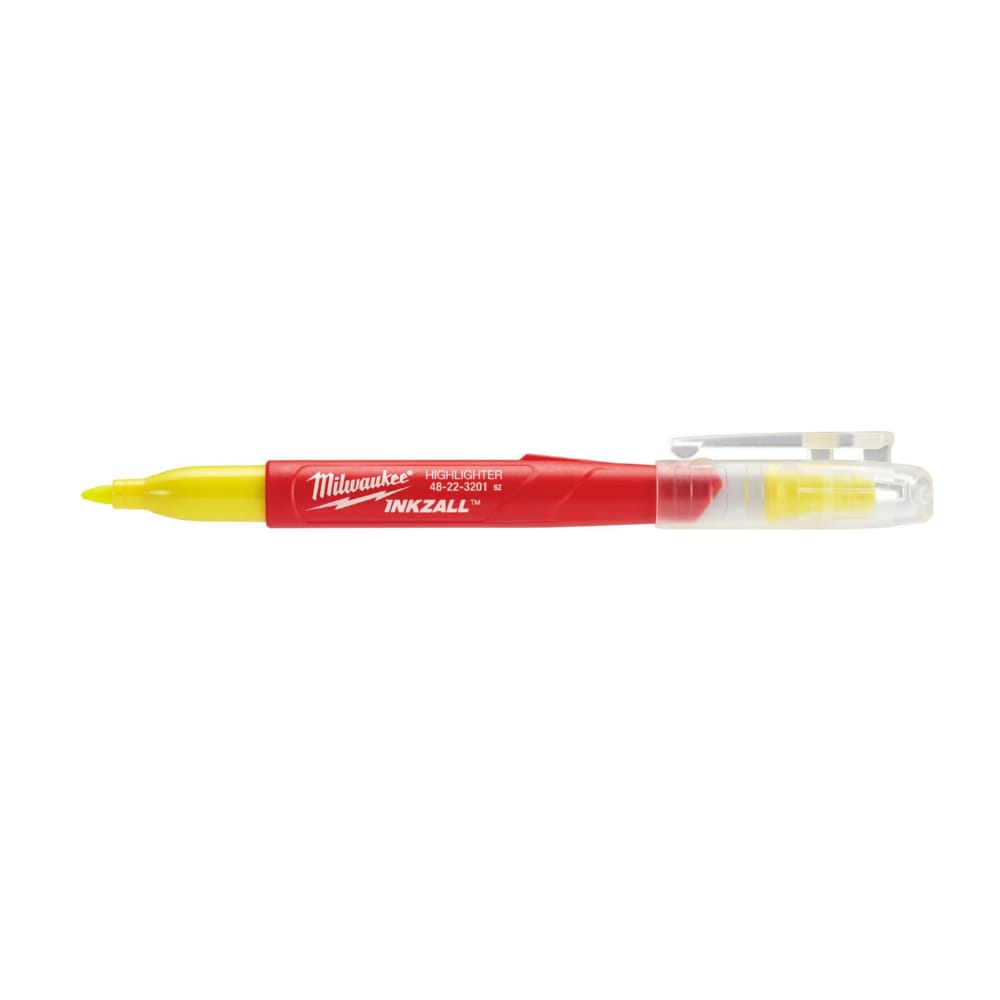 Набір текстмаркерів InkZAll MILWAUKEE, жовтий, (5шт)