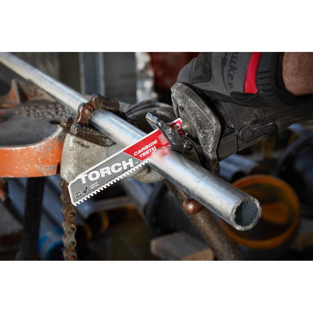 Полотно для шабельних пилок TORCH CARBIDE MILWAUKEE, 150х3,1мм, (метал)