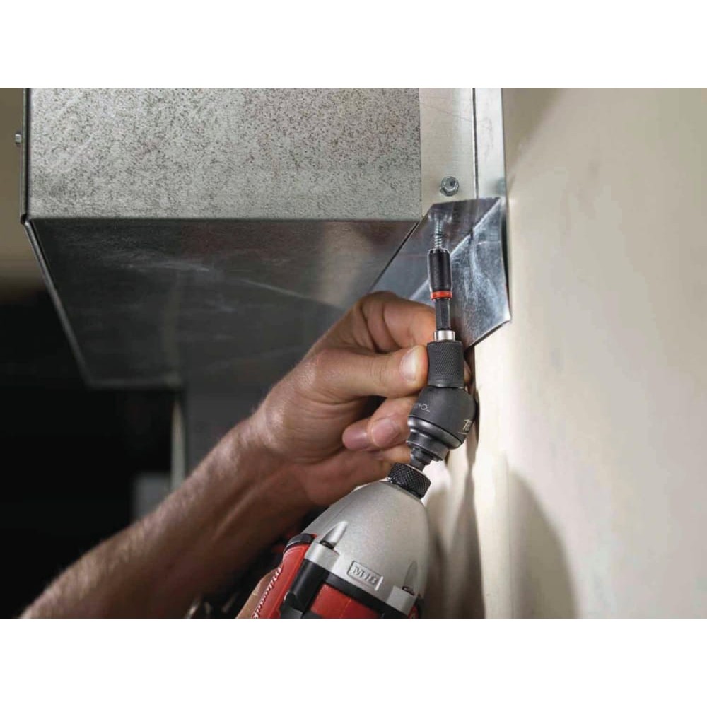Угловая насадка KNUCKLE™SHOCKWAVE™ + 10 бит в комплекте  MILWAUKEE 4932459781