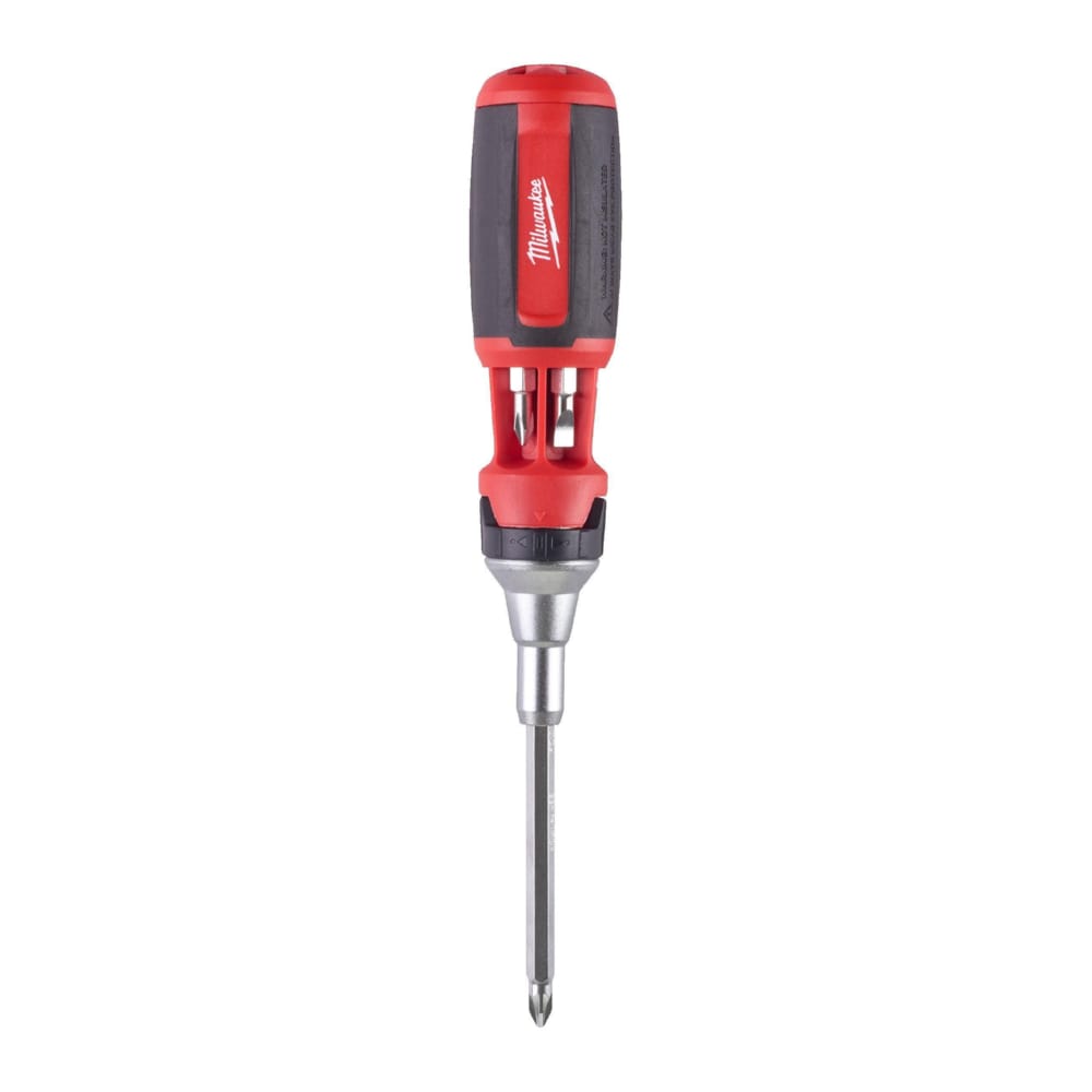 Викрутка універсальна з тріскачкою 9в1 (PH1, PH2, PZ1, PZ2, Torx®15, Torx®20, SL5.5) MILWAUKEE
