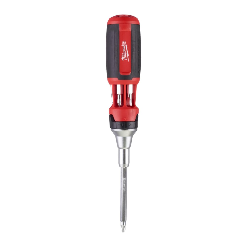 Викрутка універсальна з тріскачкою 9в1 (PH1, PH2, PZ1, PZ2, Torx®15, Torx®20, SL5.5) MILWAUKEE