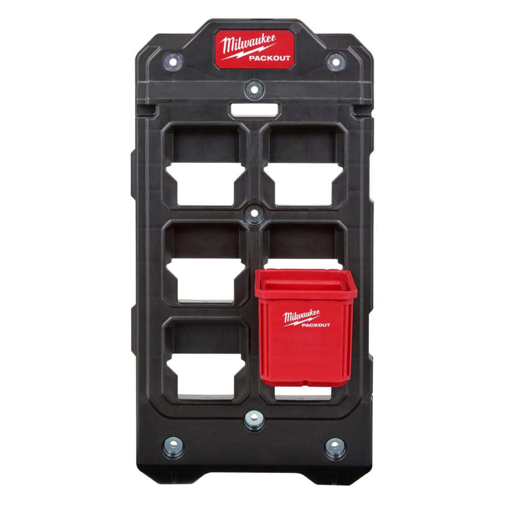 Контейнер для зберігання дрібних деталей 10x10см PACKOUT MILWAUKEE (46x102x102мм) (2шт)