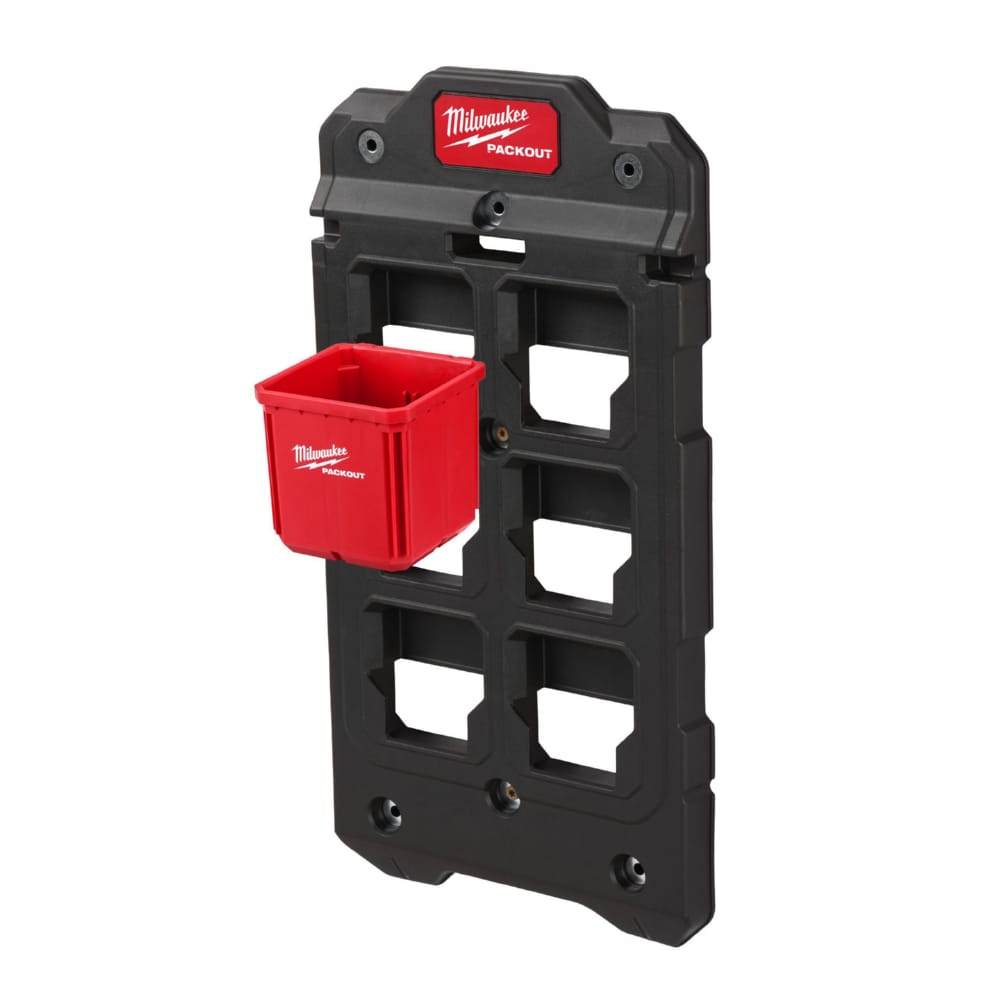 Контейнер для зберігання дрібних деталей 10x10см PACKOUT MILWAUKEE (46x102x102мм) (2шт)
