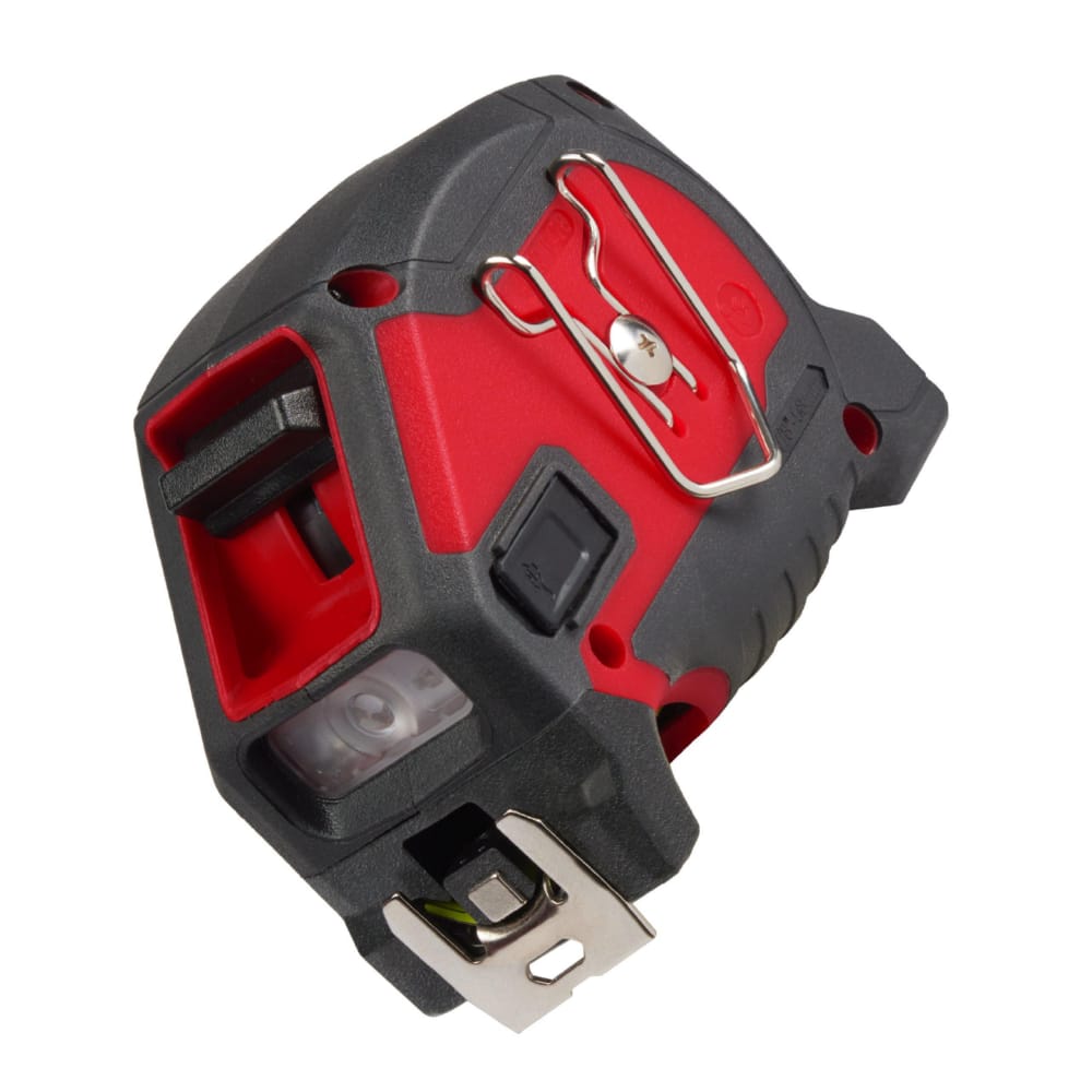 Рулетка магнітна MAGNETIC MILWAUKEE з LED підсвічуванням, 7,5м, (30мм)