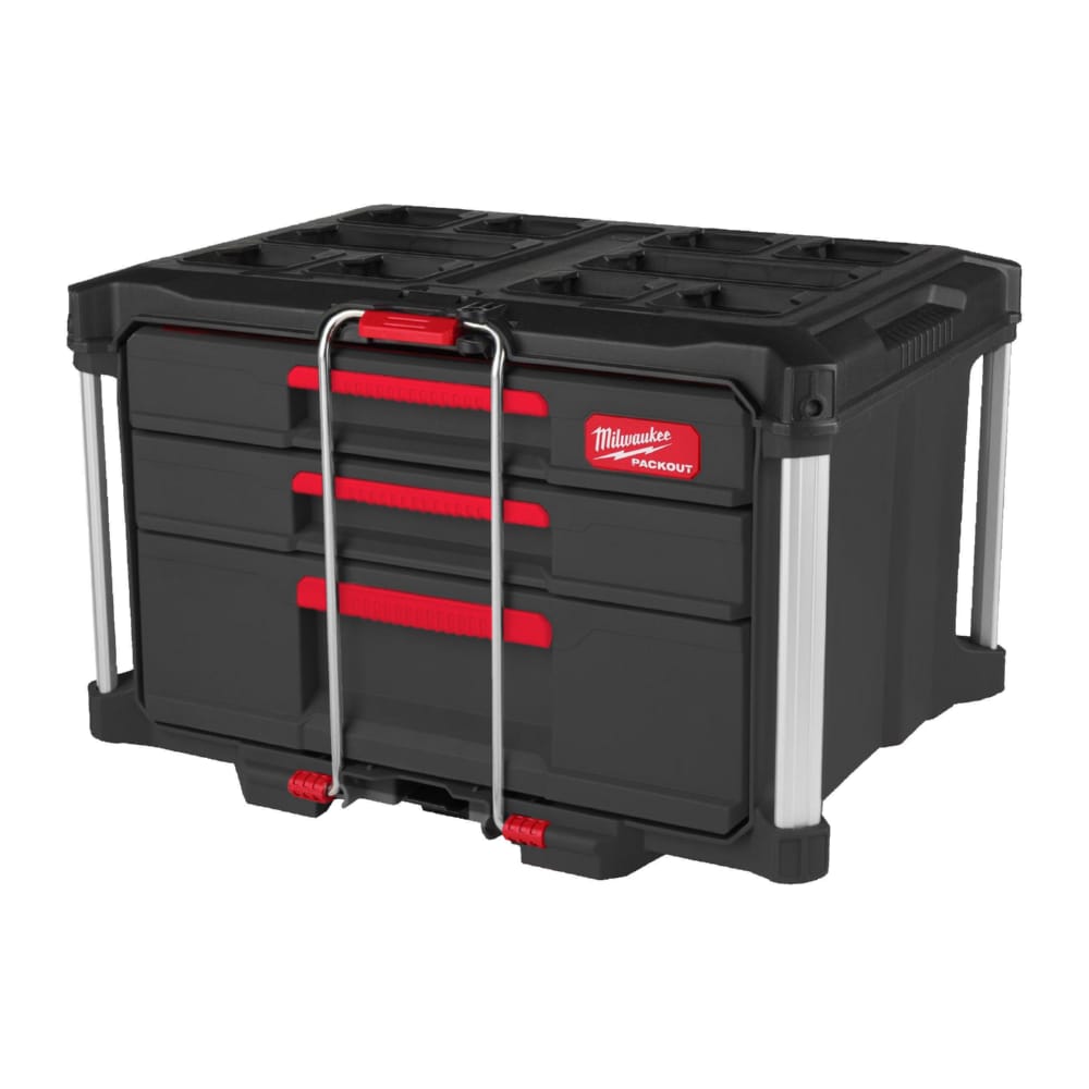 Ящик для інструменту з 4-ма висувними відсіками PACKOUT MILWAUKEE DRAWER BOX (560x410х363мм)