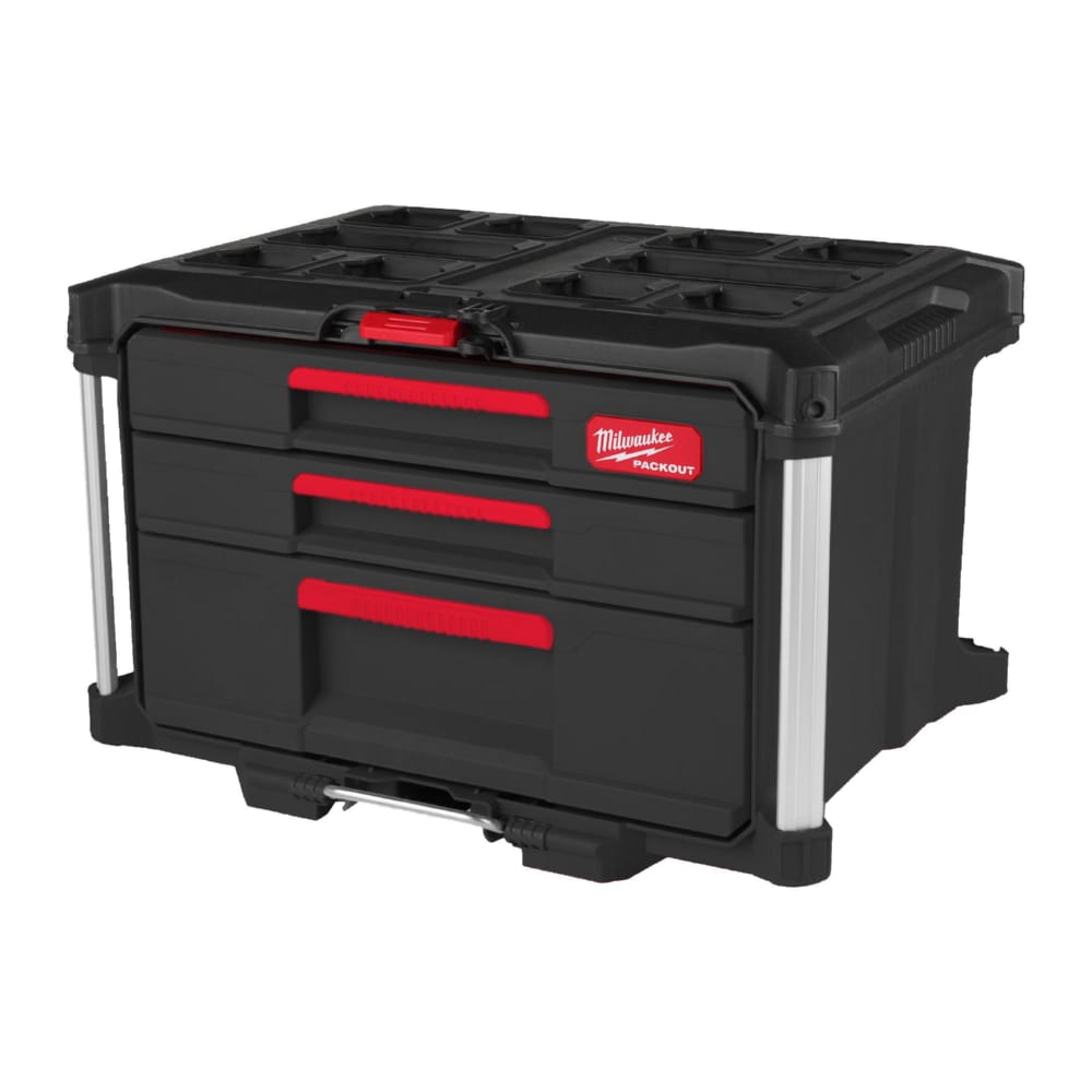 Ящик для інструменту з 4-ма висувними відсіками PACKOUT MILWAUKEE DRAWER BOX (560x410х363мм)