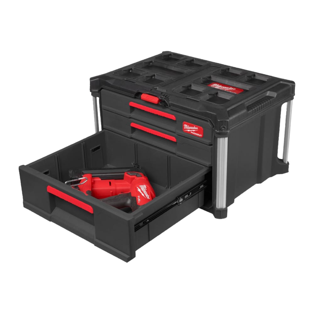 Ящик для інструменту з 4-ма висувними відсіками PACKOUT MILWAUKEE DRAWER BOX (560x410х363мм)