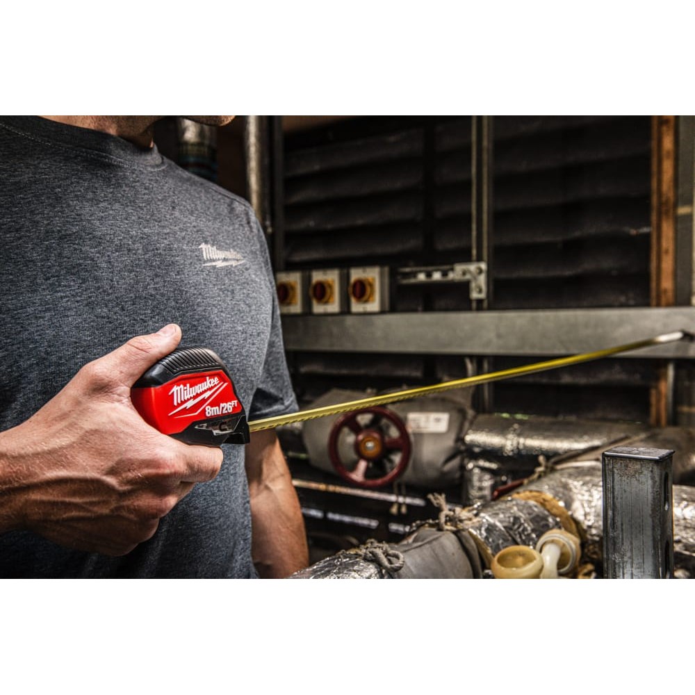 Рулетка магнітна MAGNETIC MILWAUKEE (Gen4), 5м (30мм)
