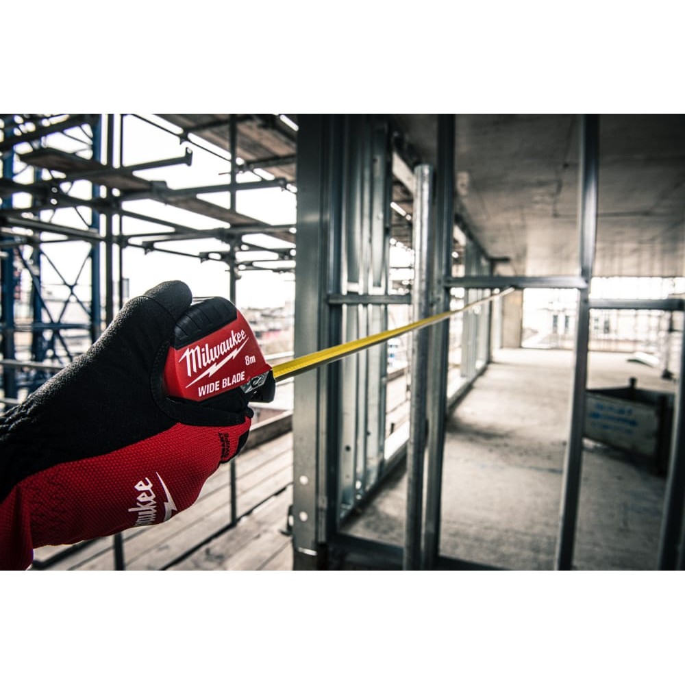 Рулетка магнітна WIDE BLADE MAGNETIC MILWAUKEE (Gen2), 5м/16фт (35мм)