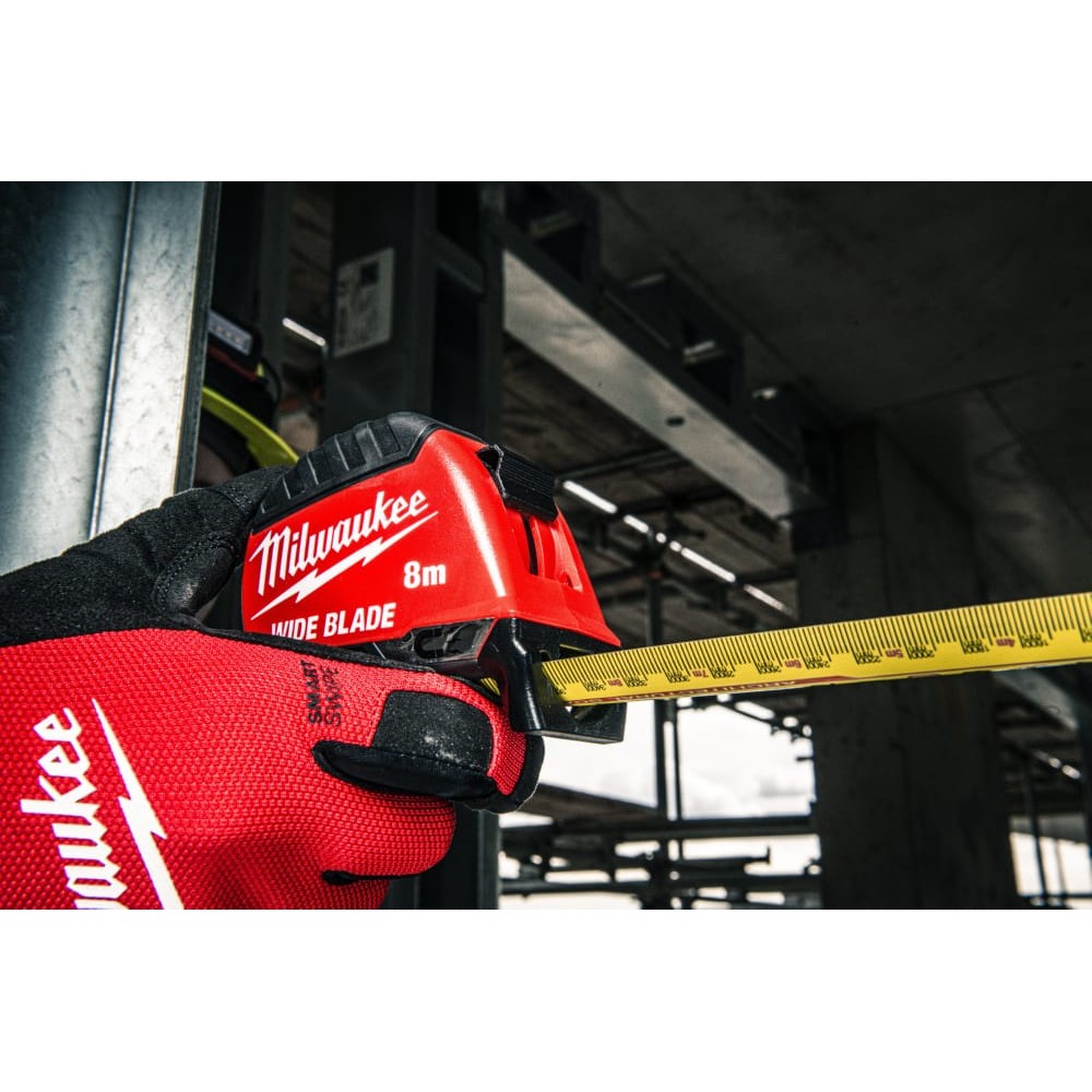 Рулетка магнітна WIDE BLADE MAGNETIC MILWAUKEE (Gen2), 5м/16фт (35мм)