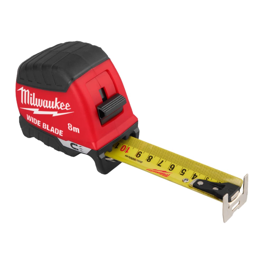 Рулетка магнітна WIDE BLADE MAGNETIC MILWAUKEE (Gen2), 5м/16фт (35мм)