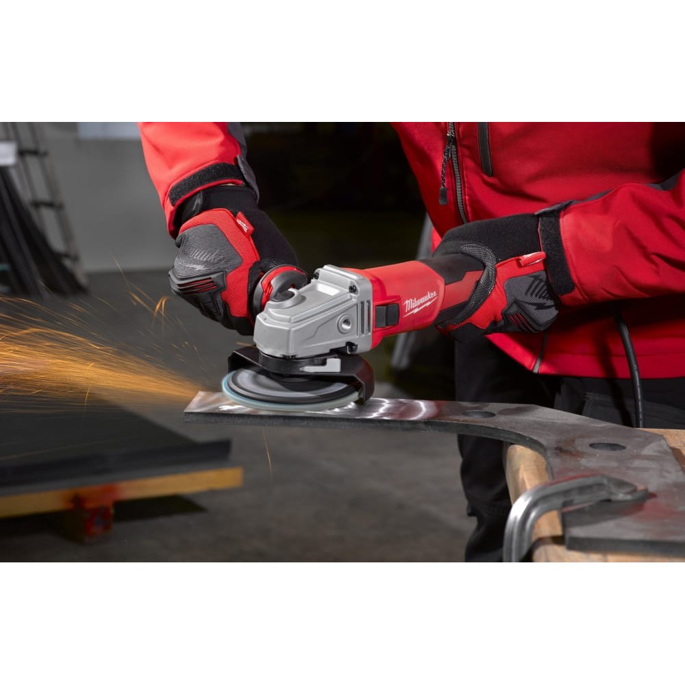 Кутошліфувальна машина MILWAUKEE Ø125мм AGV 13-125 XE (2800-11500 об/хв)