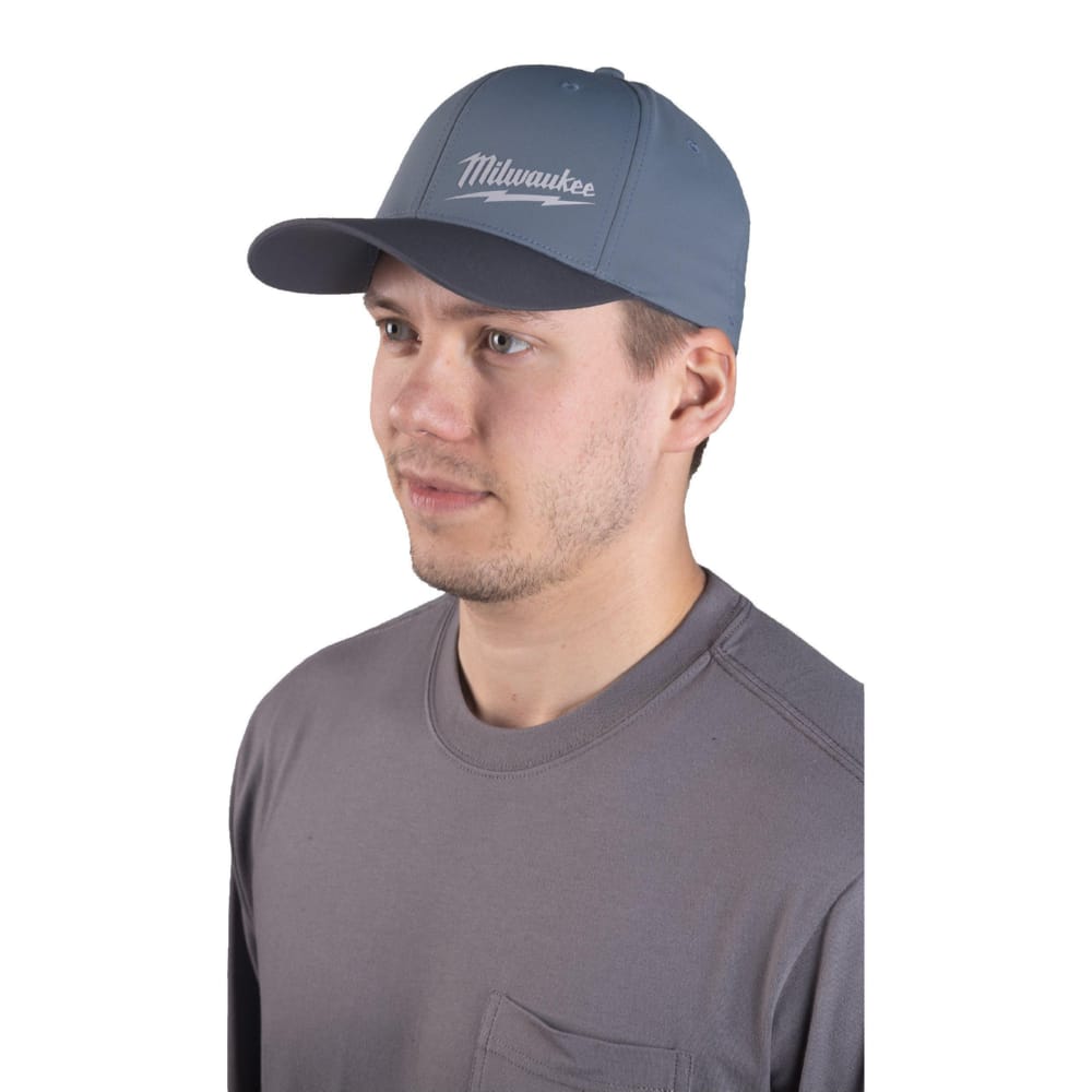 Бейсболка PERFORMANCE BCP BLU LXL MILWAUKEE, дихаюча, синя, розмір L/XL