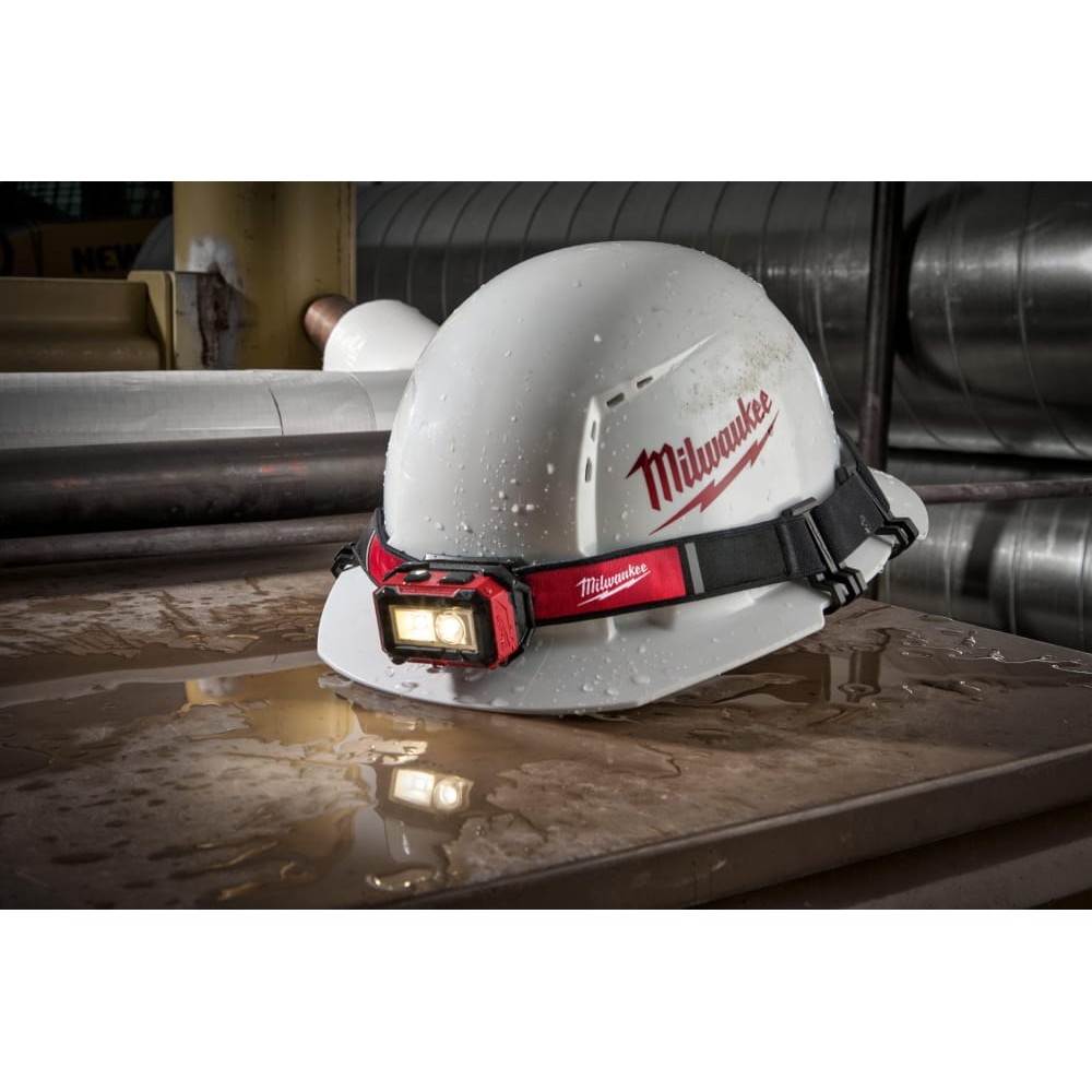 Ліхтар світлодіодний акумуляторний налобний Micro-USB MILWAUKEE, IR HL450 450 люменів