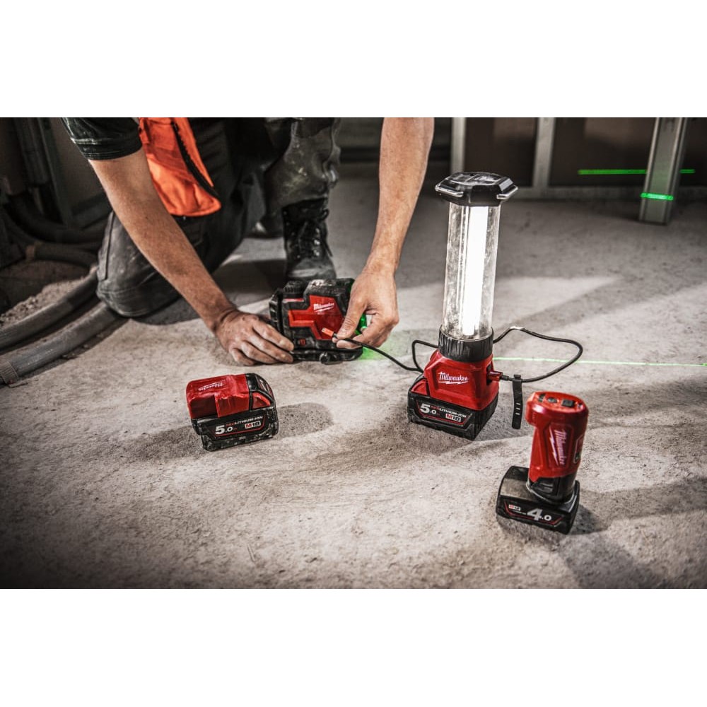 Нивелир лазерный аккумуляторный MILWAUKEE L4 CLLP-301C
