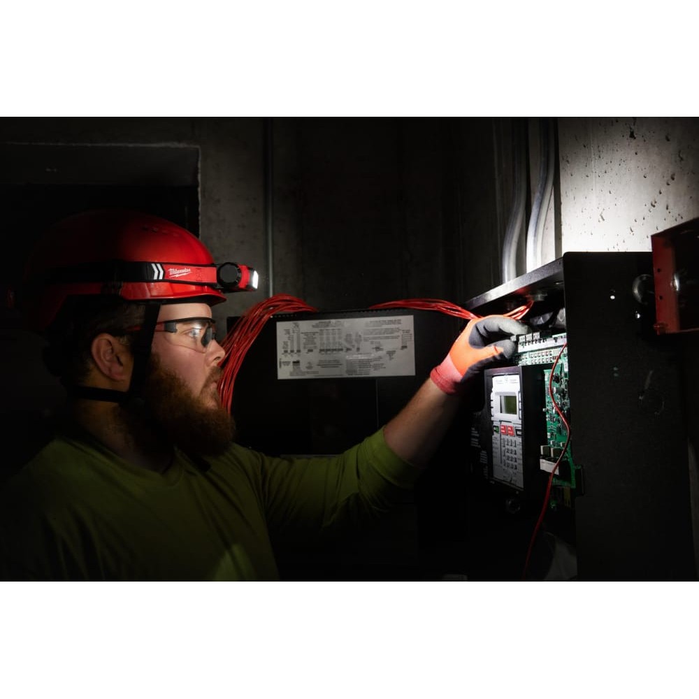 Ліхтар світлодіодний акумуляторний налобний (зарядка через USB) MILWAUKEE L4 HL2-301