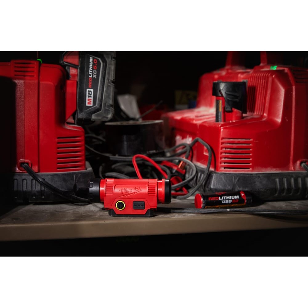 Ліхтар світлодіодний акумуляторний налобний (зарядка через USB) MILWAUKEE L4 HL2-301