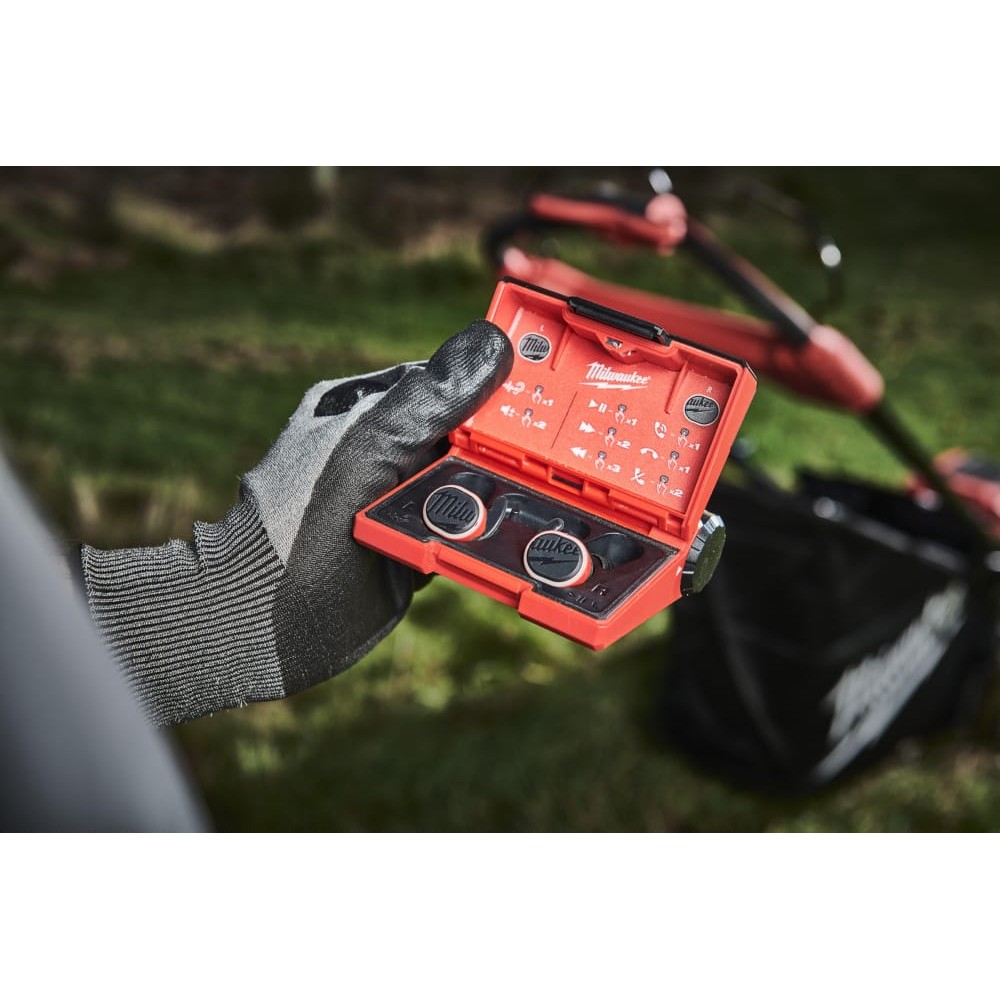 Навушники для захисту слуху L4 RLEPB-301 USB Bluetooth MILWAUKEE REDLITHIUM