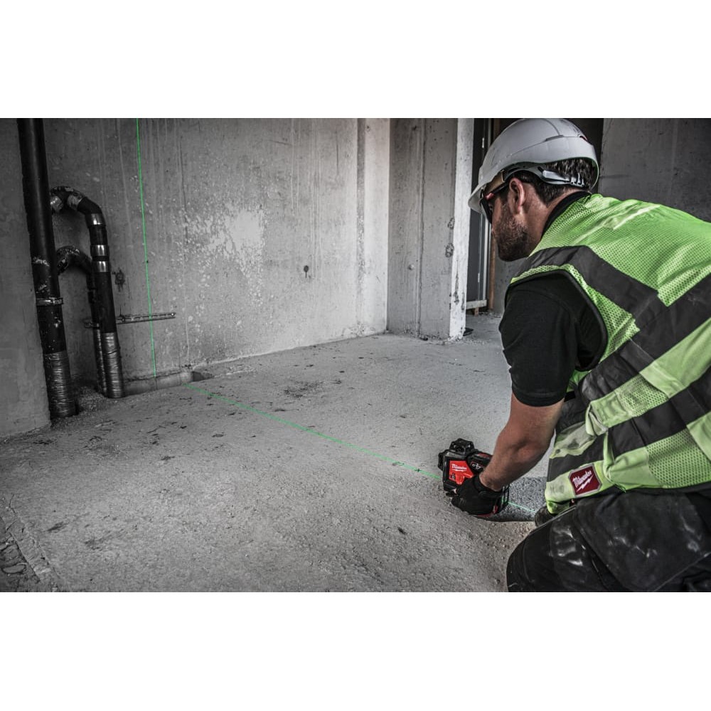Нівелір лазерний акумуляторний 3D MILWAUKEE, M12 3PLKIT-401P, (заміна на 4933499379)