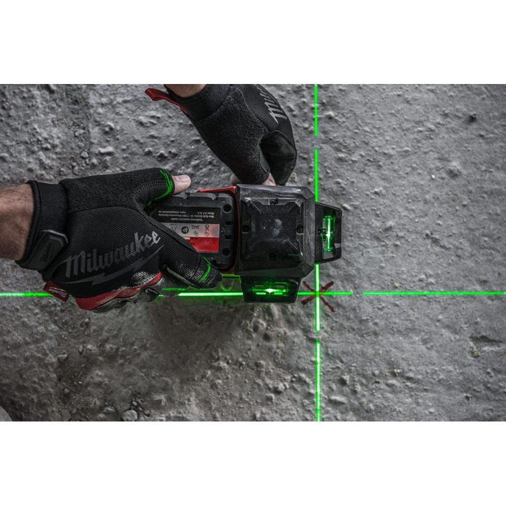 Нівелір лазерний акумуляторний 3D MILWAUKEE, M12 3PLKIT-401P, (заміна на 4933499379)