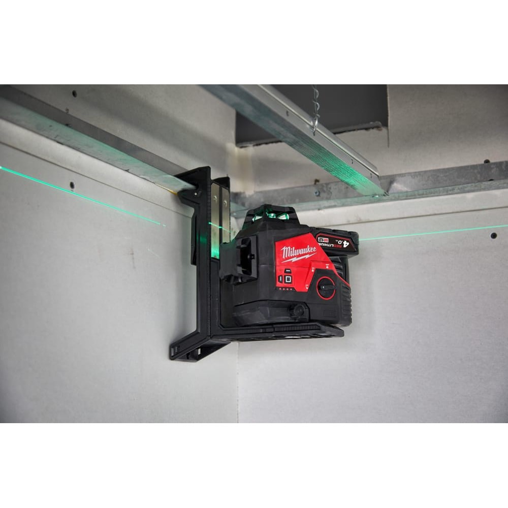 Нівелір лазерний акумуляторний 3D MILWAUKEE, M12 3PLKIT-401P, (заміна на 4933499379)