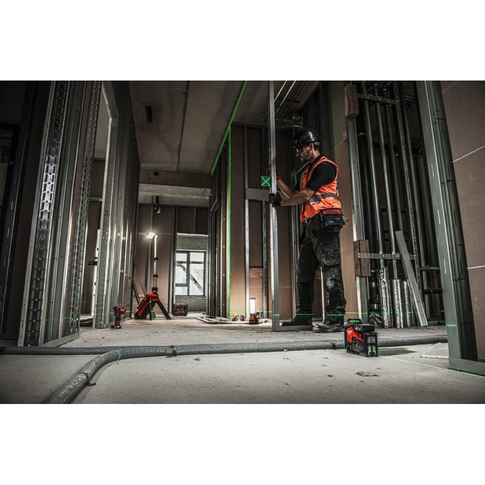 Нівелір лазерний акумуляторний 3D MILWAUKEE, M12 3PLKIT-401P, (заміна на 4933499379)