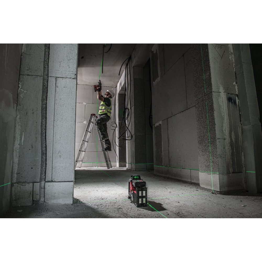 Нівелір лазерний акумуляторний 3D MILWAUKEE, M12 3PLKIT-401P, (заміна на 4933499379)