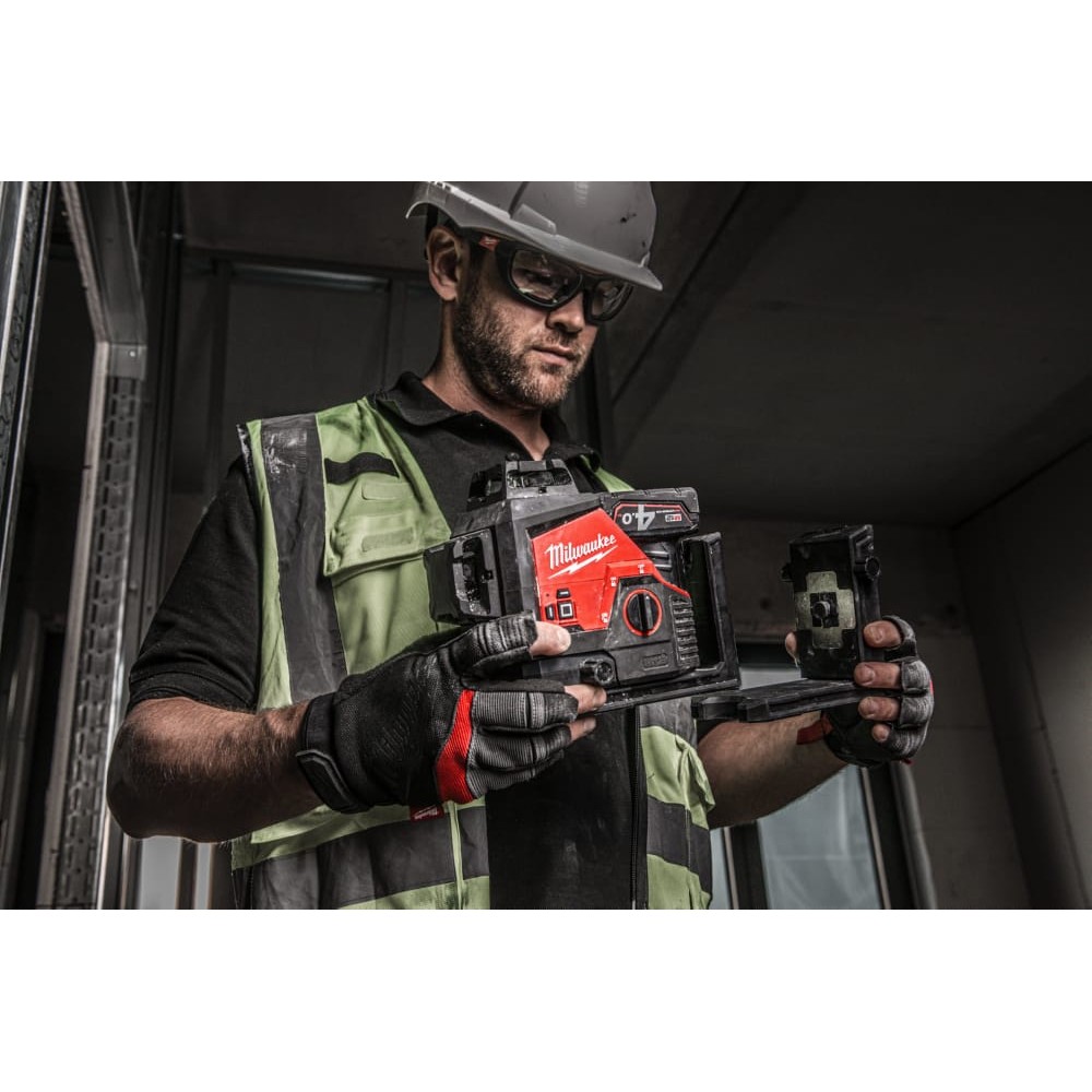 Нівелір лазерний акумуляторний 3D MILWAUKEE, M12 3PLKIT-401P, (заміна на 4933499379)