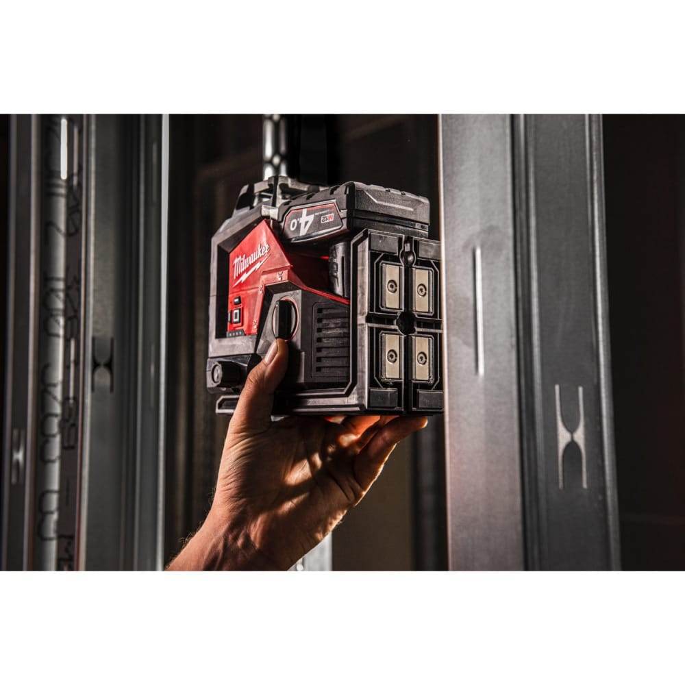 Нівелір лазерний акумуляторний 3D MILWAUKEE, M12 3PLKIT-401P, (заміна на 4933499379)