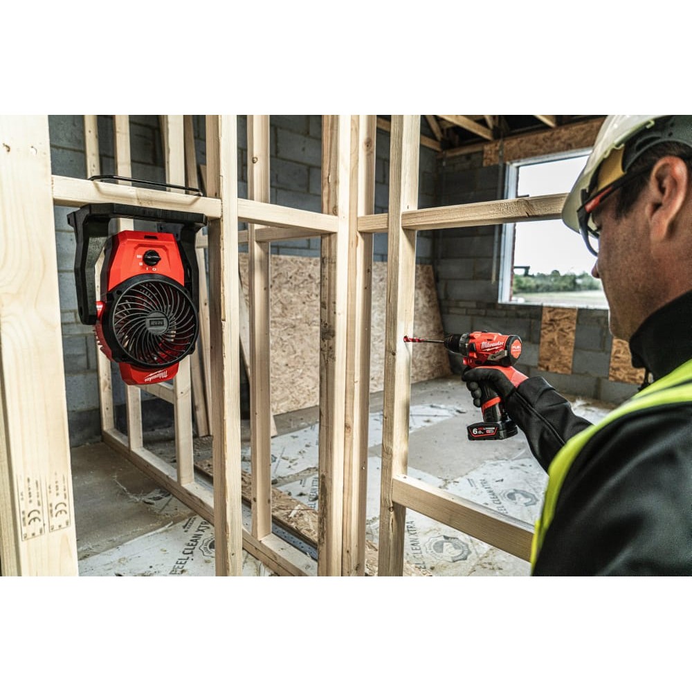 Вентилятор повітряний акумуляторний MILWAUKEE M12 AF-0