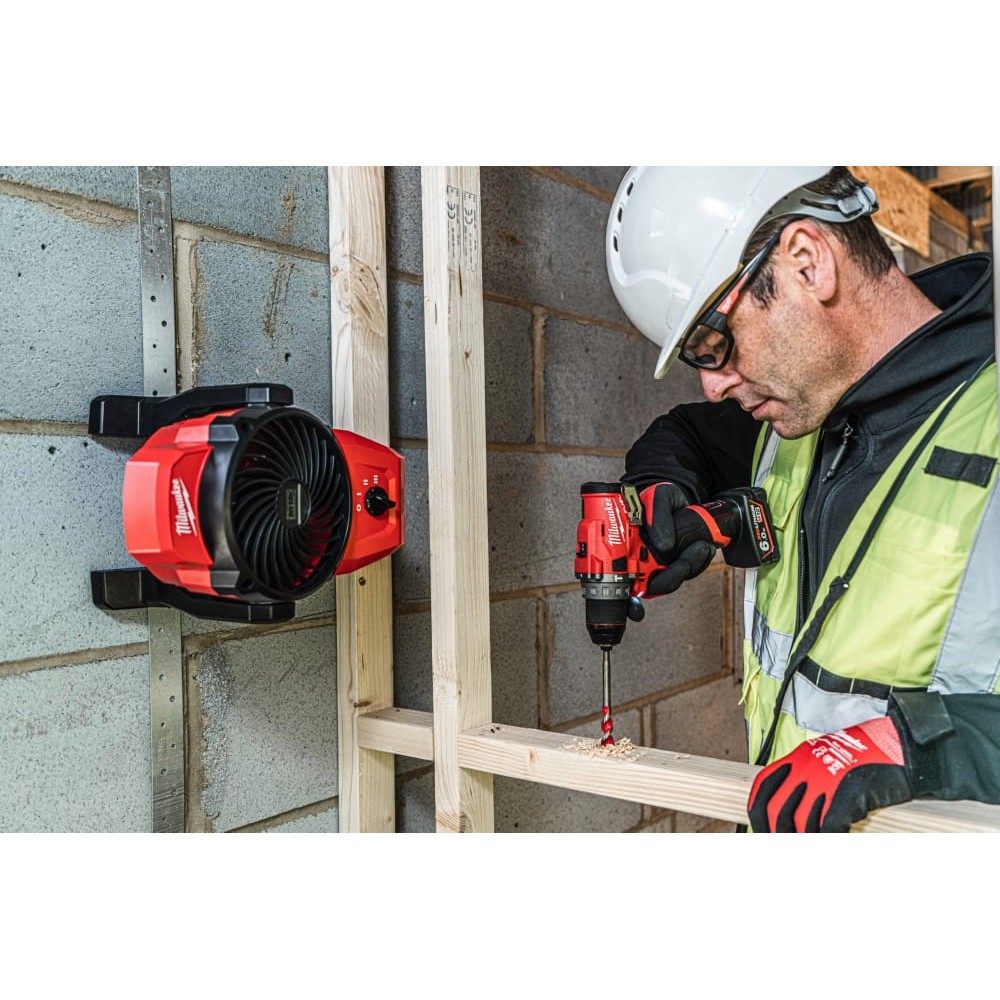 Вентилятор повітряний акумуляторний MILWAUKEE M12 AF-0