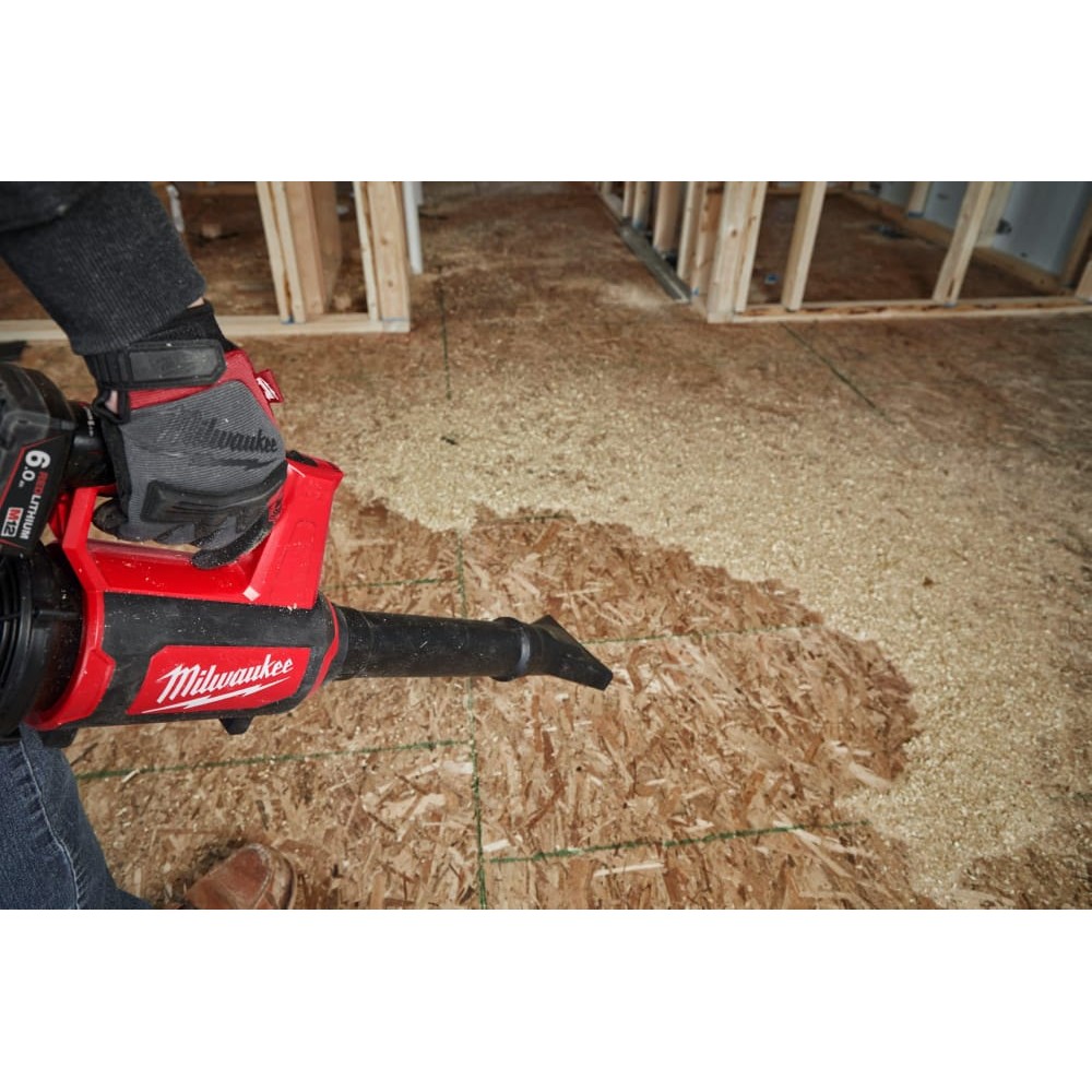Повітродувка акумуляторна безщіткова MILWAUKEE M12 BBL-0 (каркас)