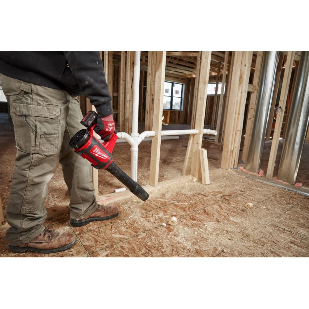 Повітродувка акумуляторна безщіткова MILWAUKEE M12 BBL-0 (каркас)