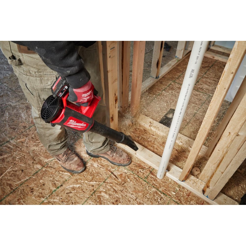 Повітродувка акумуляторна безщіткова MILWAUKEE M12 BBL-0 (каркас)