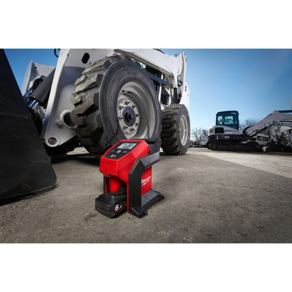 Компрессор аккумуляторный для накачки колес MILWAUKEE M12 BI-0 (каркас)