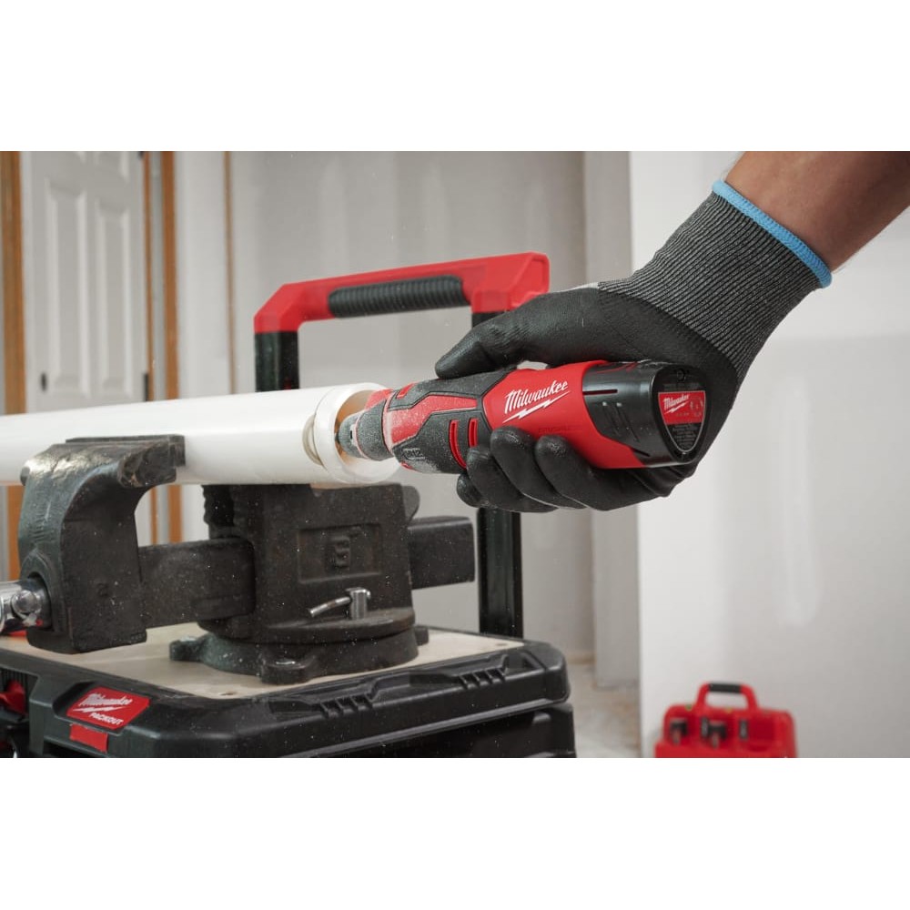 Машина прямошліфувальна акумуляторна безщіткова MILWAUKEE M12 BLROT-0 (каркас)