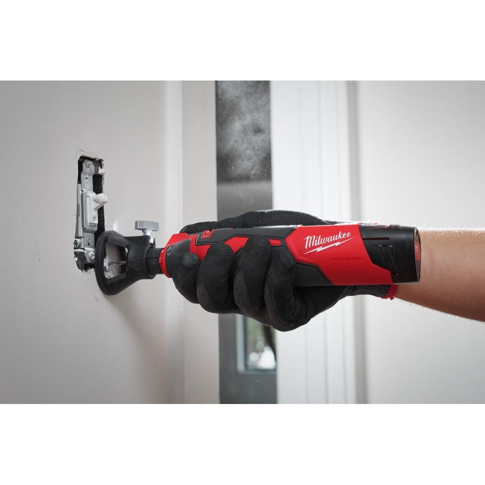 Машина прямошліфувальна акумуляторна безщіткова MILWAUKEE M12 BLROT-0 (каркас)