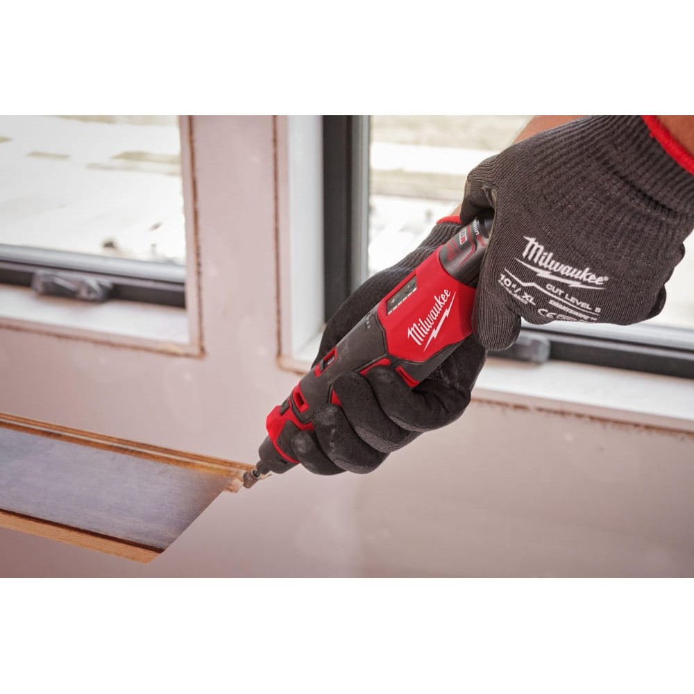 Машина прямошліфувальна акумуляторна безщіткова MILWAUKEE M12 BLROT-0 (каркас)