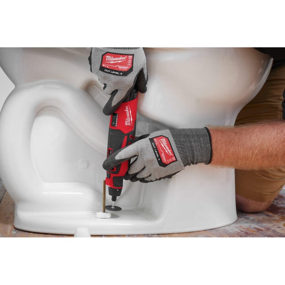 Машина прямошліфувальна акумуляторна безщіткова MILWAUKEE M12 BLROT-0 (каркас)