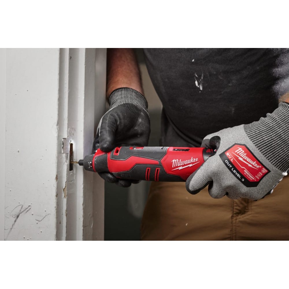 Машина прямошліфувальна акумуляторна безщіткова MILWAUKEE M12 BLROT-0 (каркас)