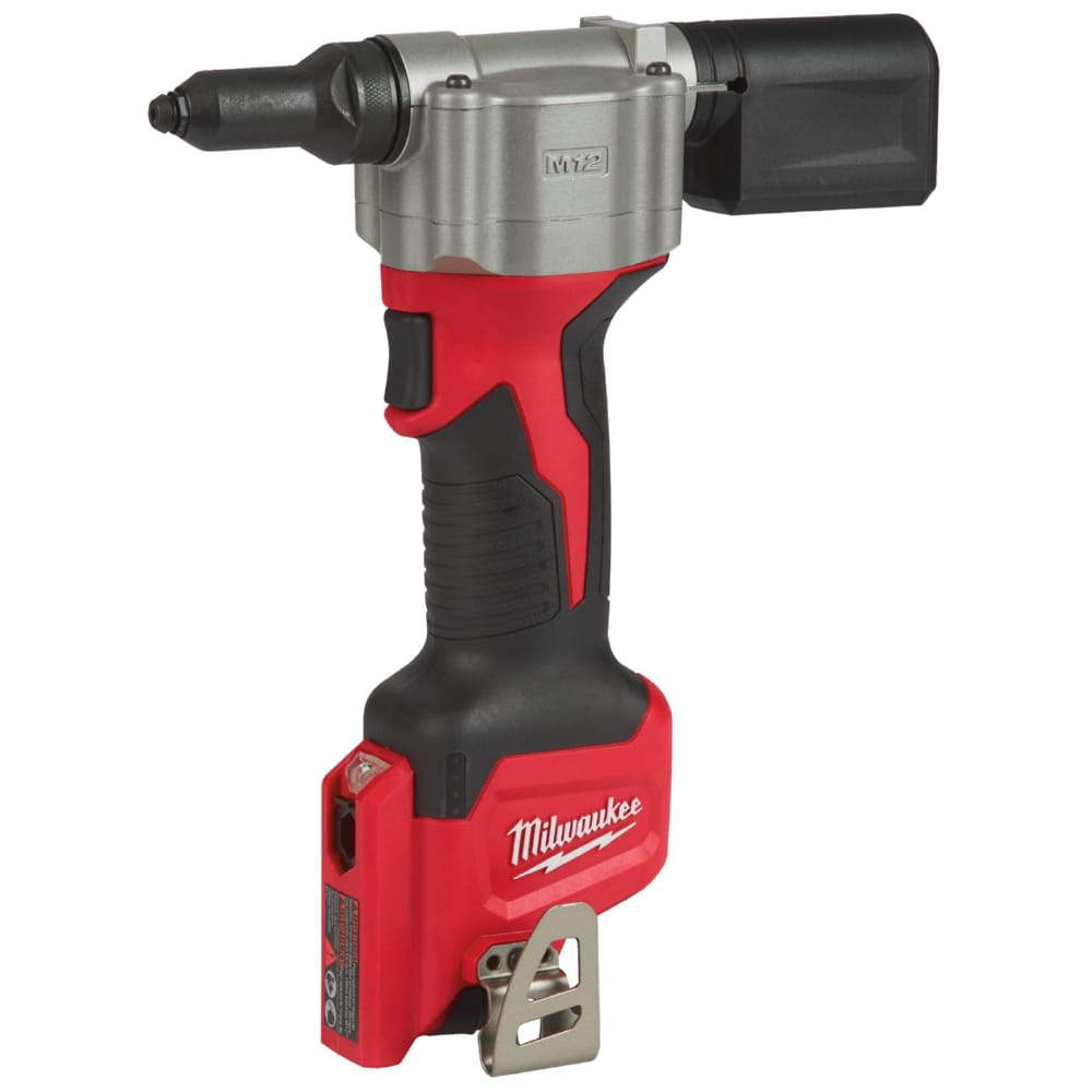 Заклепочник аккумуляторный MILWAUKEE M12 BPRT-201X Ø закл. 2,4-4,8мм (ЗУ+1акХ2ач+HDкейс)