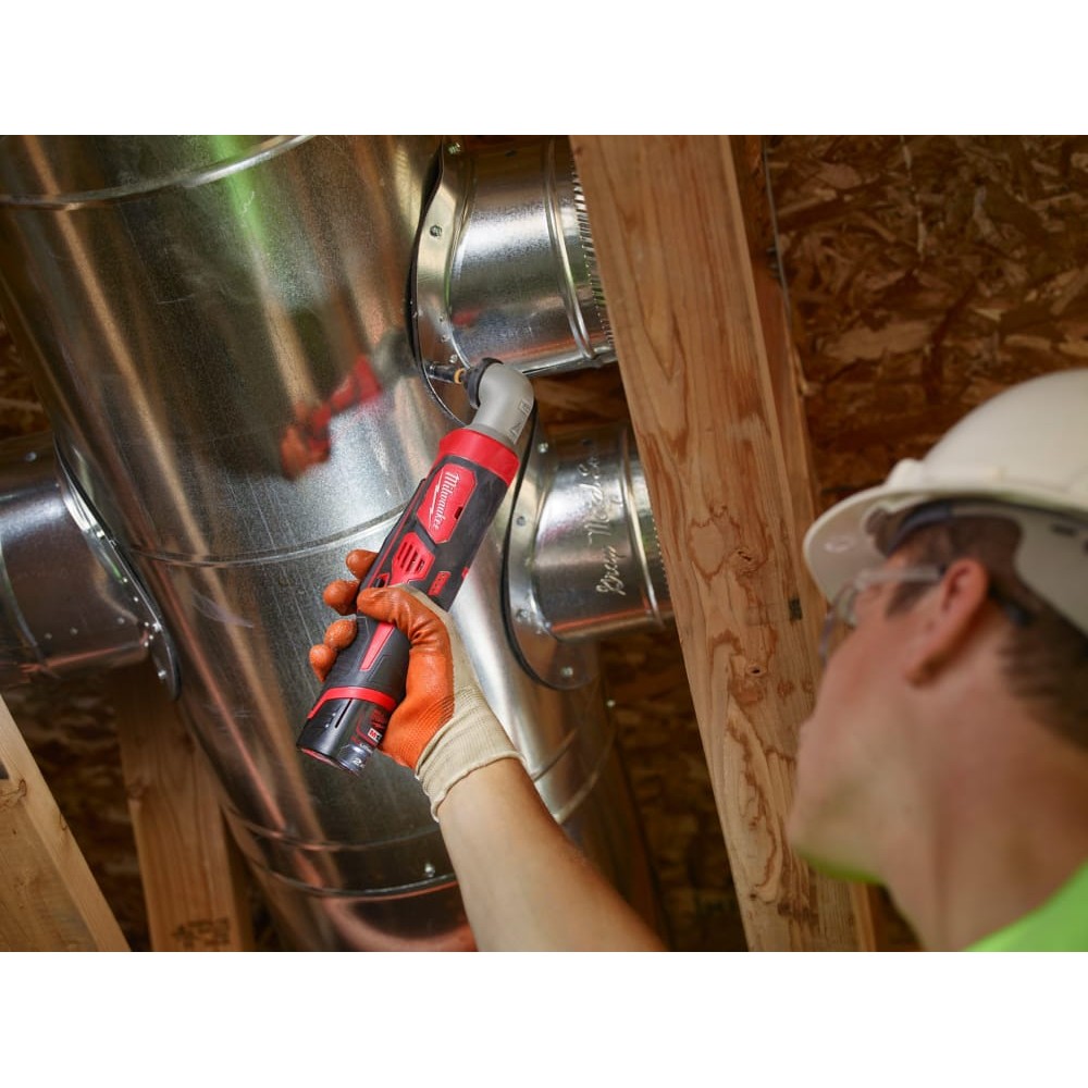 Шуруповерт кутовий ударний акумуляторний MILWAUKEE M12 BRAID-0 (68Нм)(каркас)