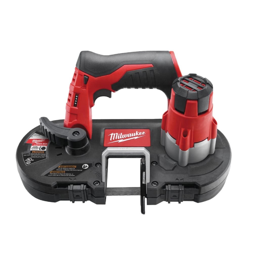 Пила стрічкова акумуляторна MILWAUKEE M12 BS-402C (ЗУ+2акк.Х4Аг+кейс)