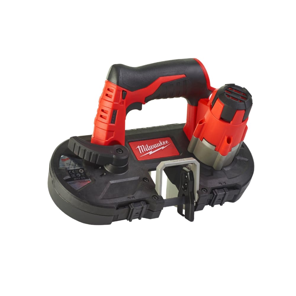 Пила стрічкова акумуляторна MILWAUKEE M12 BS-402C (ЗУ+2акк.Х4Аг+кейс)