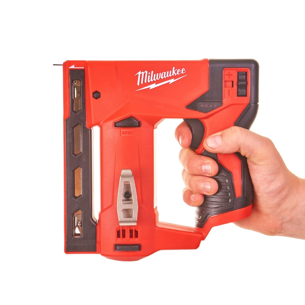 Степлер скобозабивний акумуляторний MILWAUKEE M12 BST-202X (ЗУ+2акк.Х2ач+HDкейс)