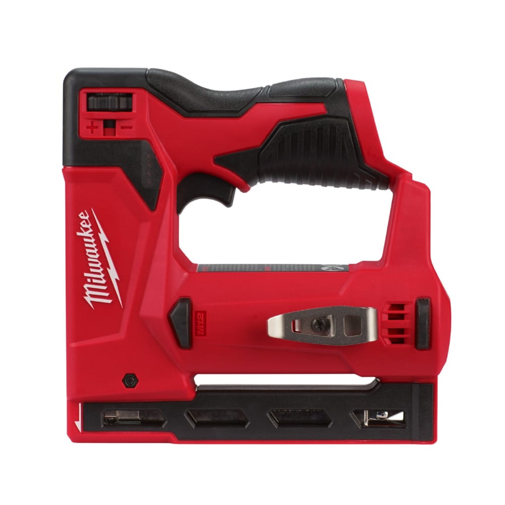 Степлер скобозабивний акумуляторний MILWAUKEE M12 BST-202X (ЗУ+2акк.Х2ач+HDкейс)