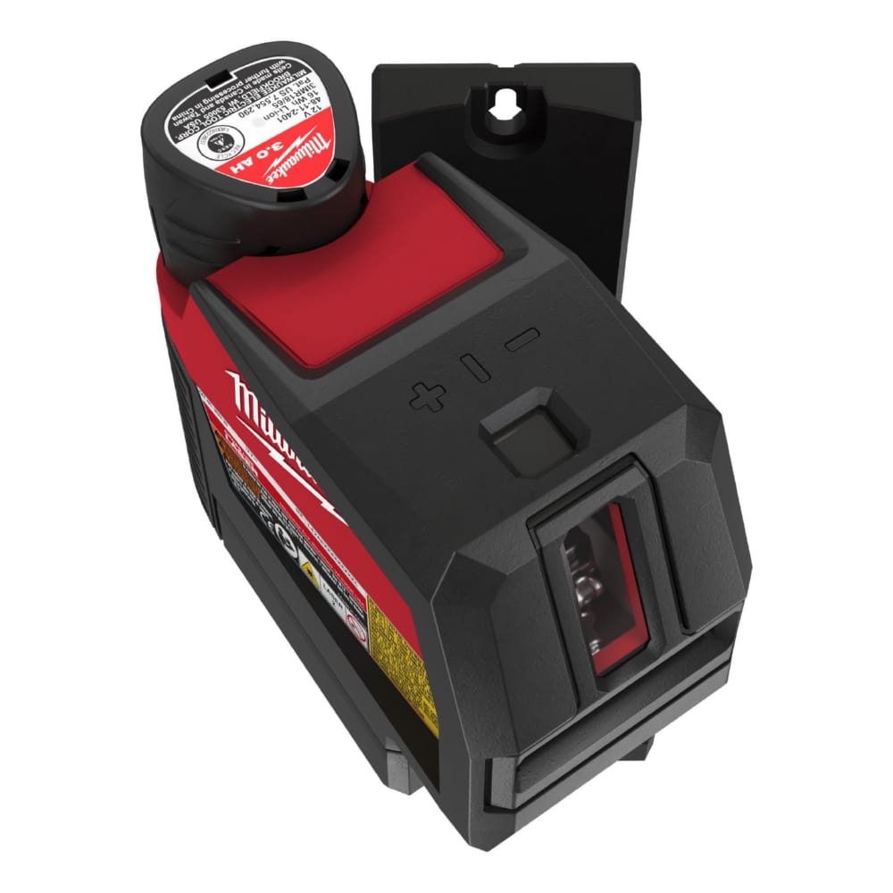 Нивелир линейно-точечный аккумуляторный MILWAUKEE M12 CLLP-301C (зелёный луч)