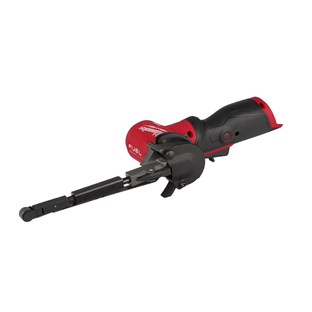 Шлифмашина ленточная аккумуляторная бесщеточная MILWAUKEE M12 FBFL13-402B (13мм) (ЗУ+2Х4Ач+сумка)