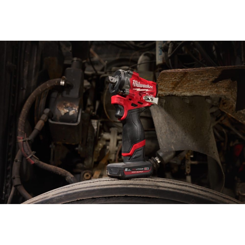 Гайковерт аккумуляторный бесщеточный MILWAUKEE 1/2\" (746 Нм) M12 FCIWP12G3-0, с пином (каркас)