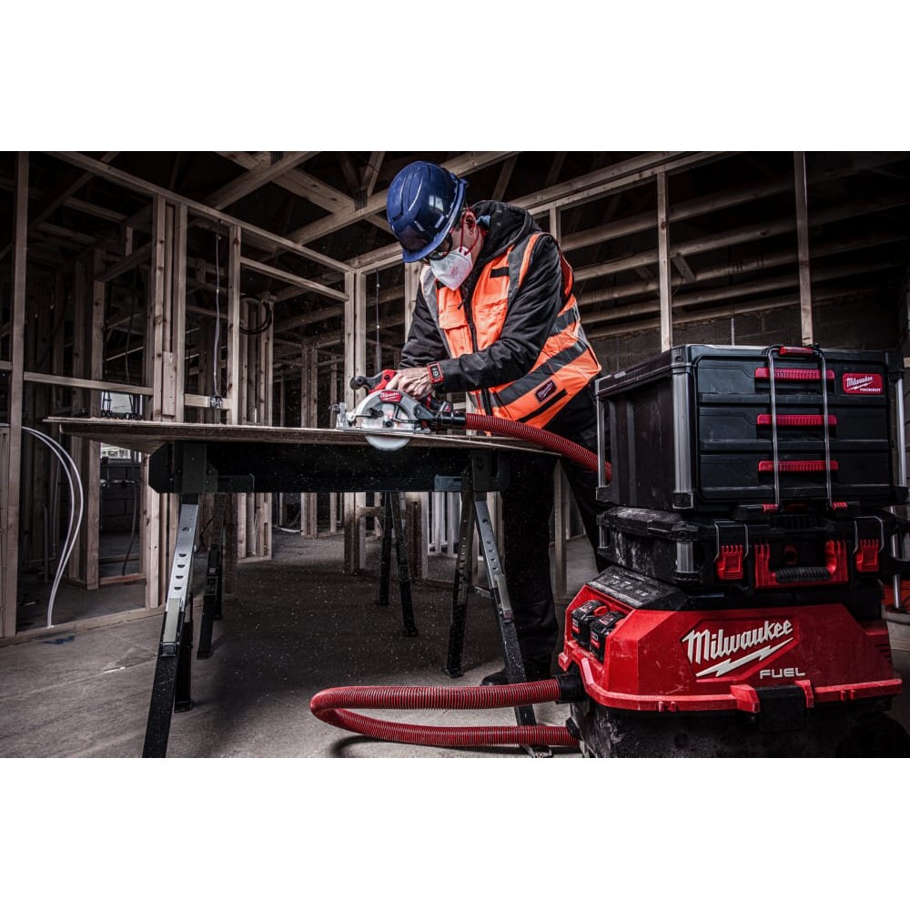 Пила дискова акумуляторна безщіткова MILWAUKEE M12 FCS442-502X, Ø140мм (ЗУ+2акк.Х5Ач+HDкейс)